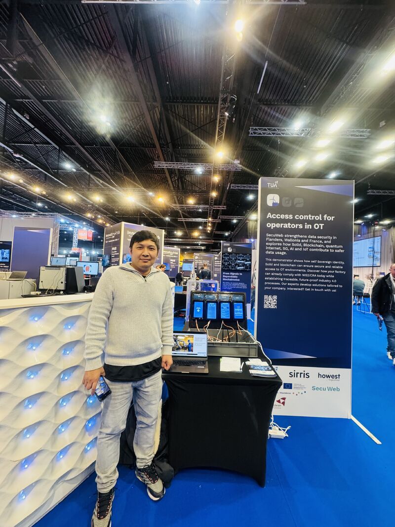 SecuWeb toont toekomstgericht toegangsbeheer op Indumation