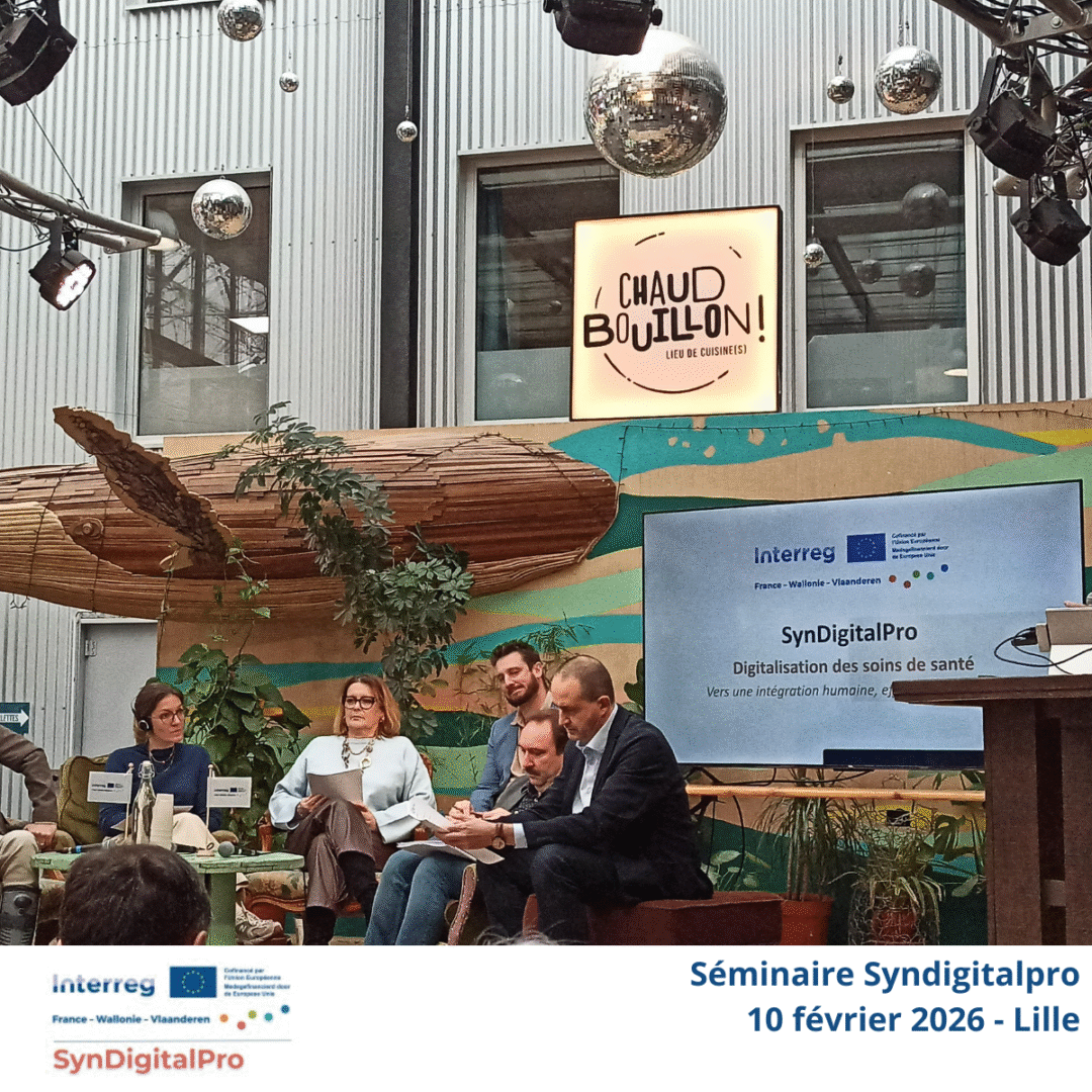 Retour sur le séminaire du 10 février organisé par le projet Interreg SYNDIGITALPRO