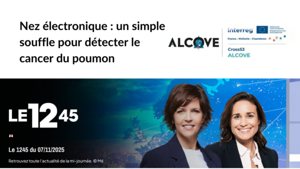 Le projet ALCOVE présenté dans le journal du midi de M6 (France)