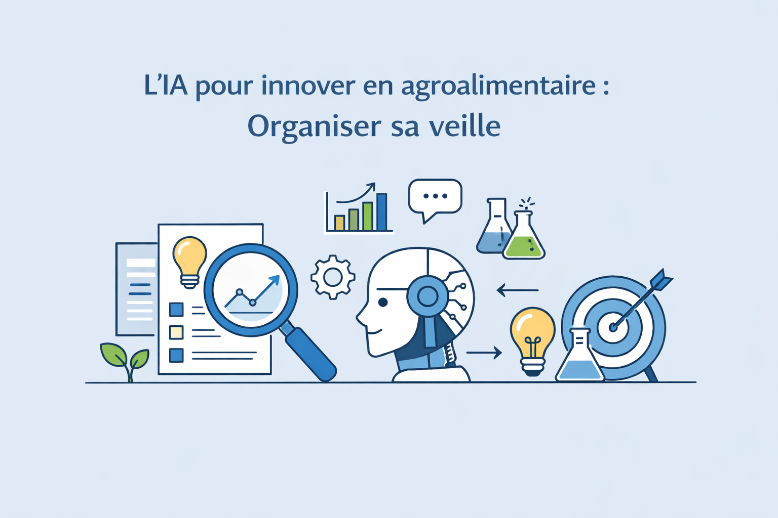 L’IA pour innover en agroalimentaire : organiser sa veille